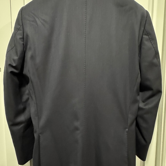 Women’s Navy Super 150 Single breasted suit (custom by Suitsupply)- 100% wool - Picture 4 of 14